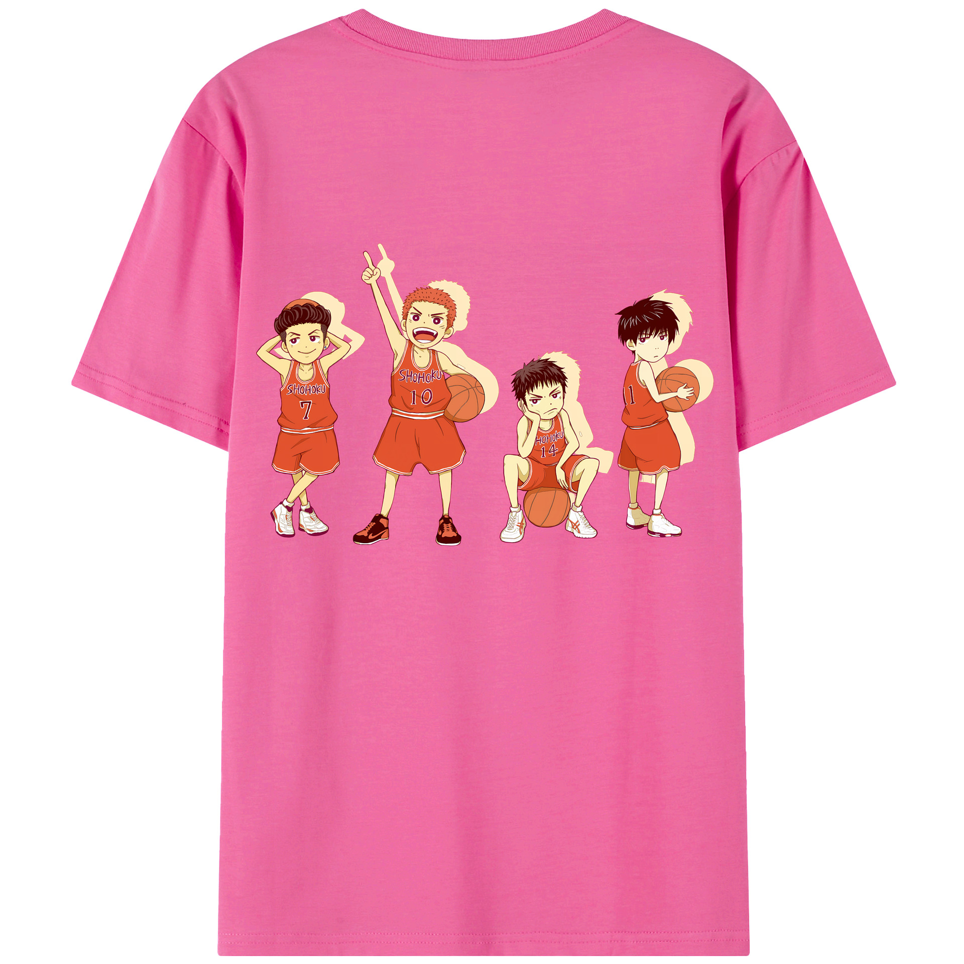 （画像用） SLAM DUNK／スラムダンク レディース半袖Tシャツ(バックプリント)